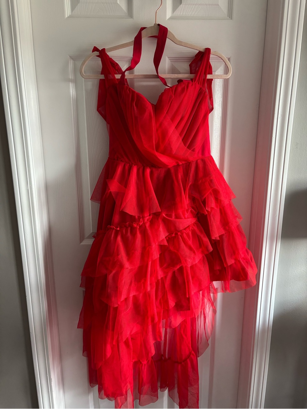 Harley Quinn 2021 Red Combat Dress